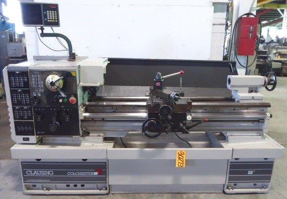 CLAUSING COLCHESTER GAP BED GEARED HEAD LATHE – 30273