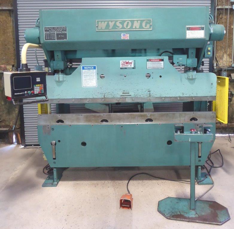 WYSONG HYDRA-MECHANICAL CNC PRESS BRAKE – 30444